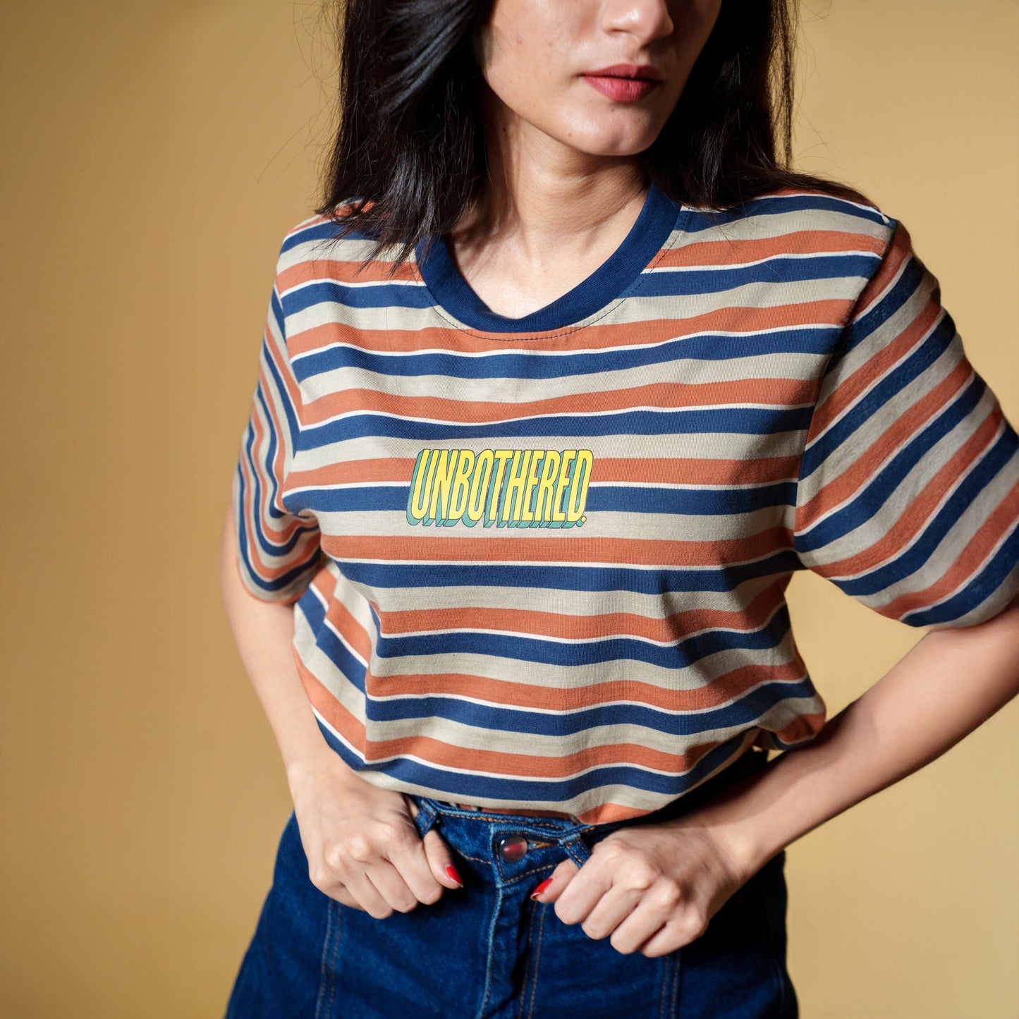 Unbothered-COUPLE TEE