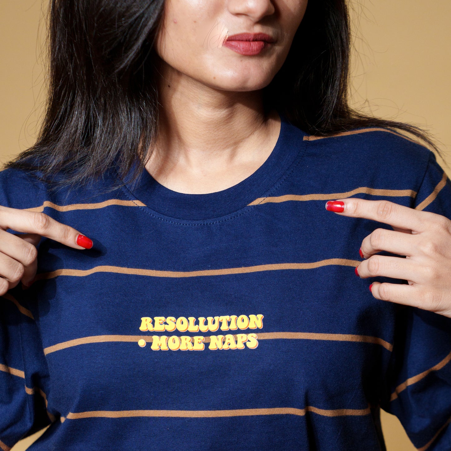 Resolution More Naps-COUPLE TEE