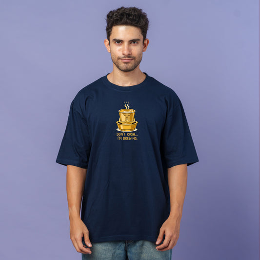 Don't Rush I'm Brewing-COUPLE TEE