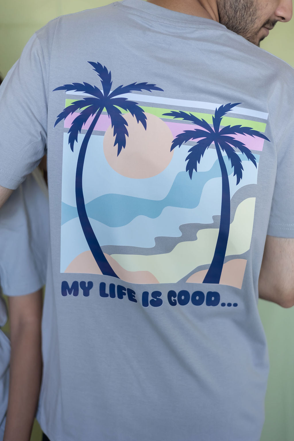 MY LIFE IS GOOD-COUPLE TEE