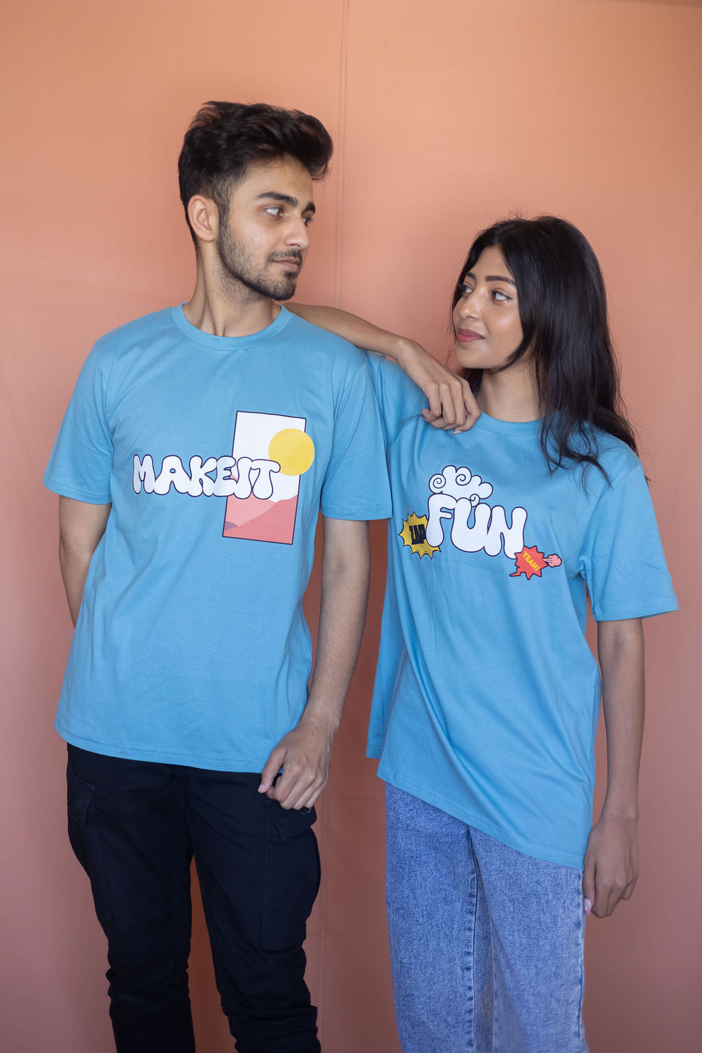 MAKE IT FUN-COUPLE TEE