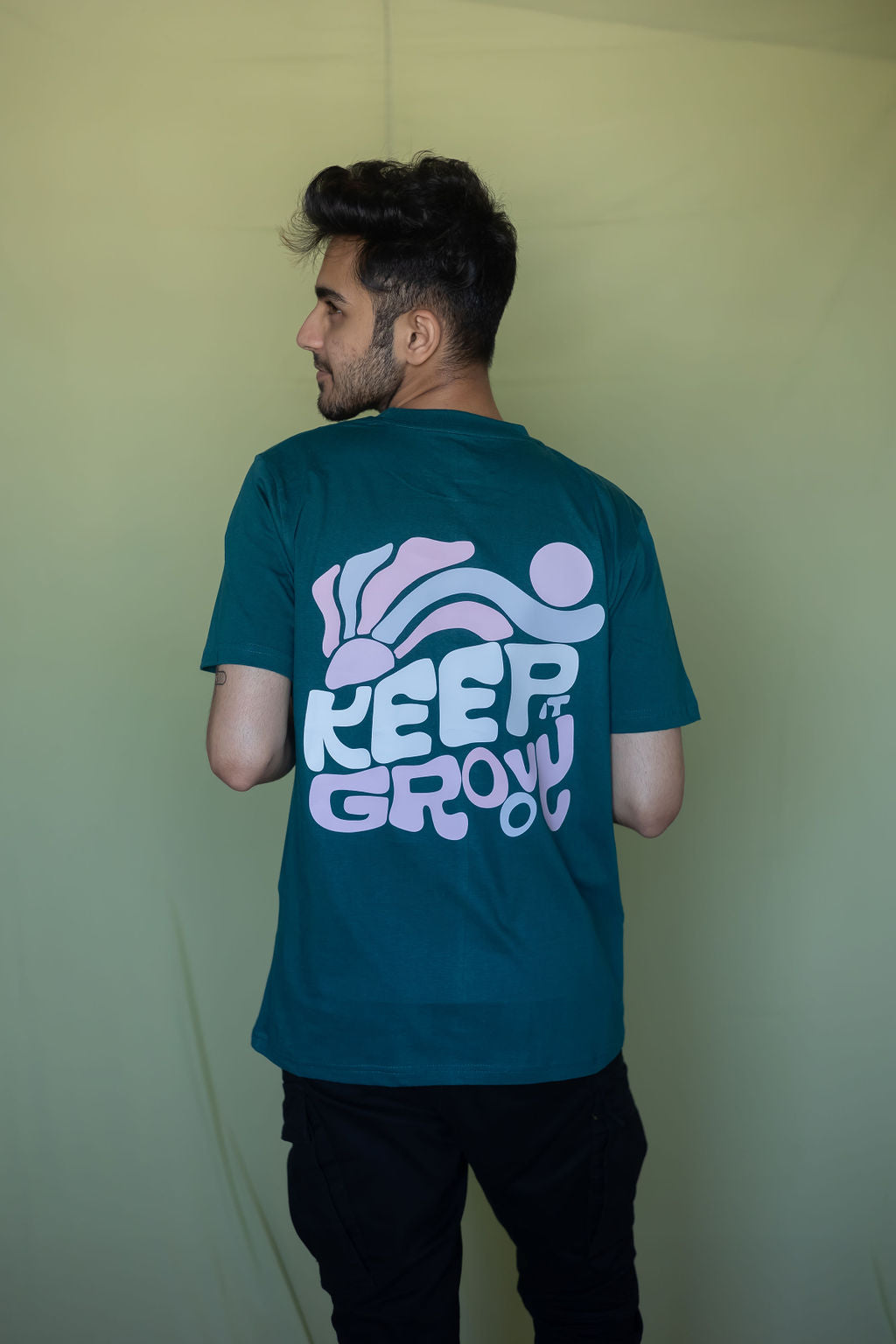 KEEP IT GROOVY-COUPLE TEE