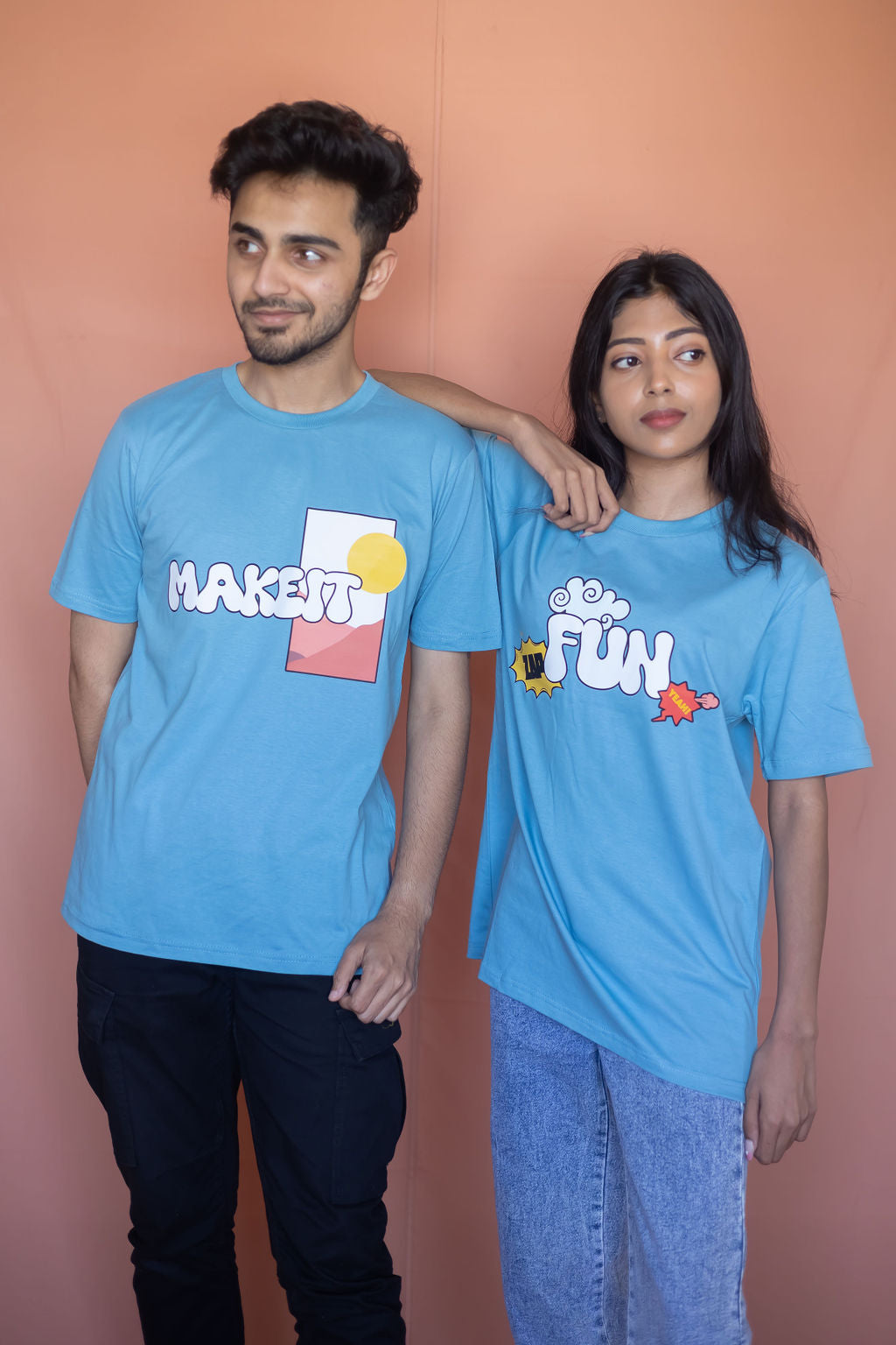 MAKE IT FUN-COUPLE TEE