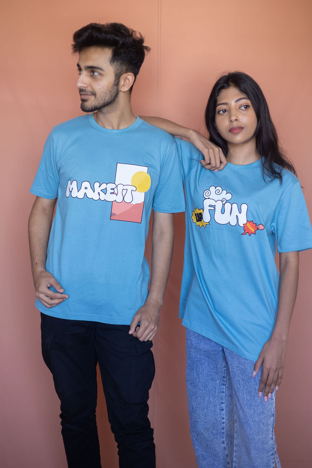 MAKE IT FUN-COUPLE TEE