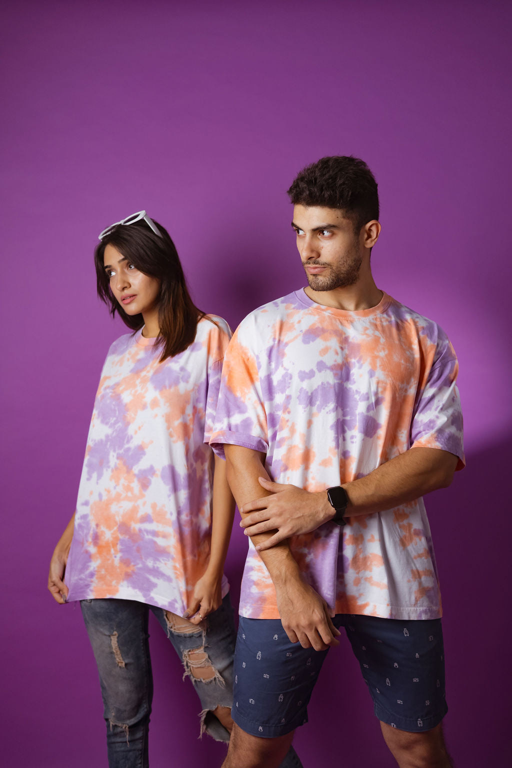 JUST KEEP ROLLING-COUPLE TEE