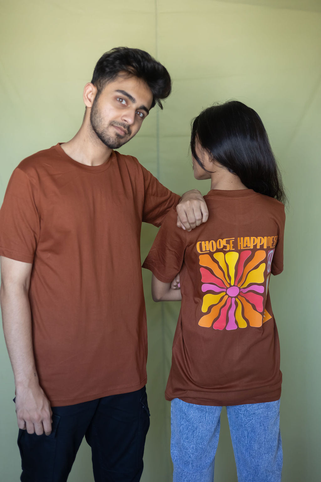 CHOOSE HAPPINESS-COUPLE TEE