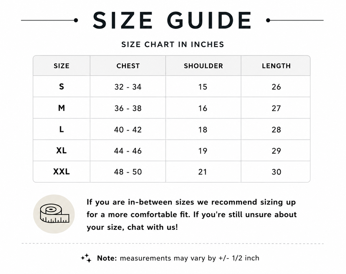 Size Guide