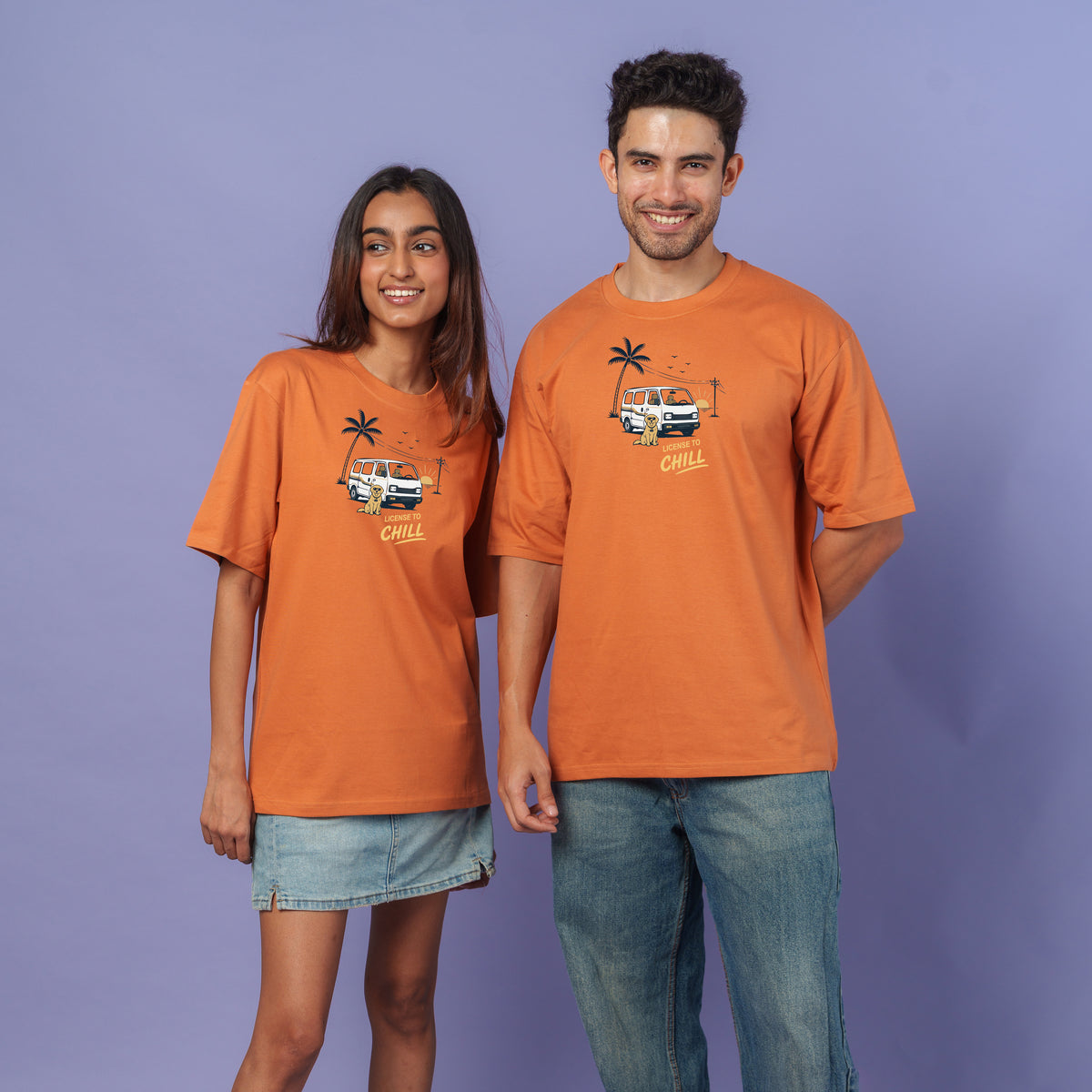 License To Chill-Couple Tee