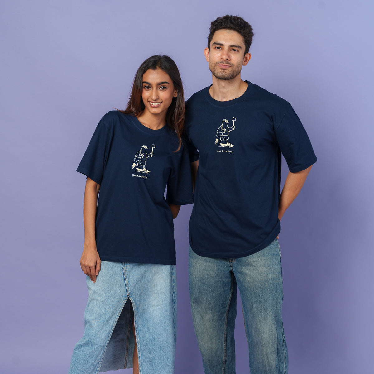 Out creating-Couple Tee
