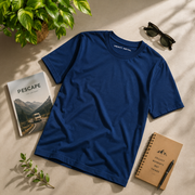 Slate Blue relaxed fit flat lay