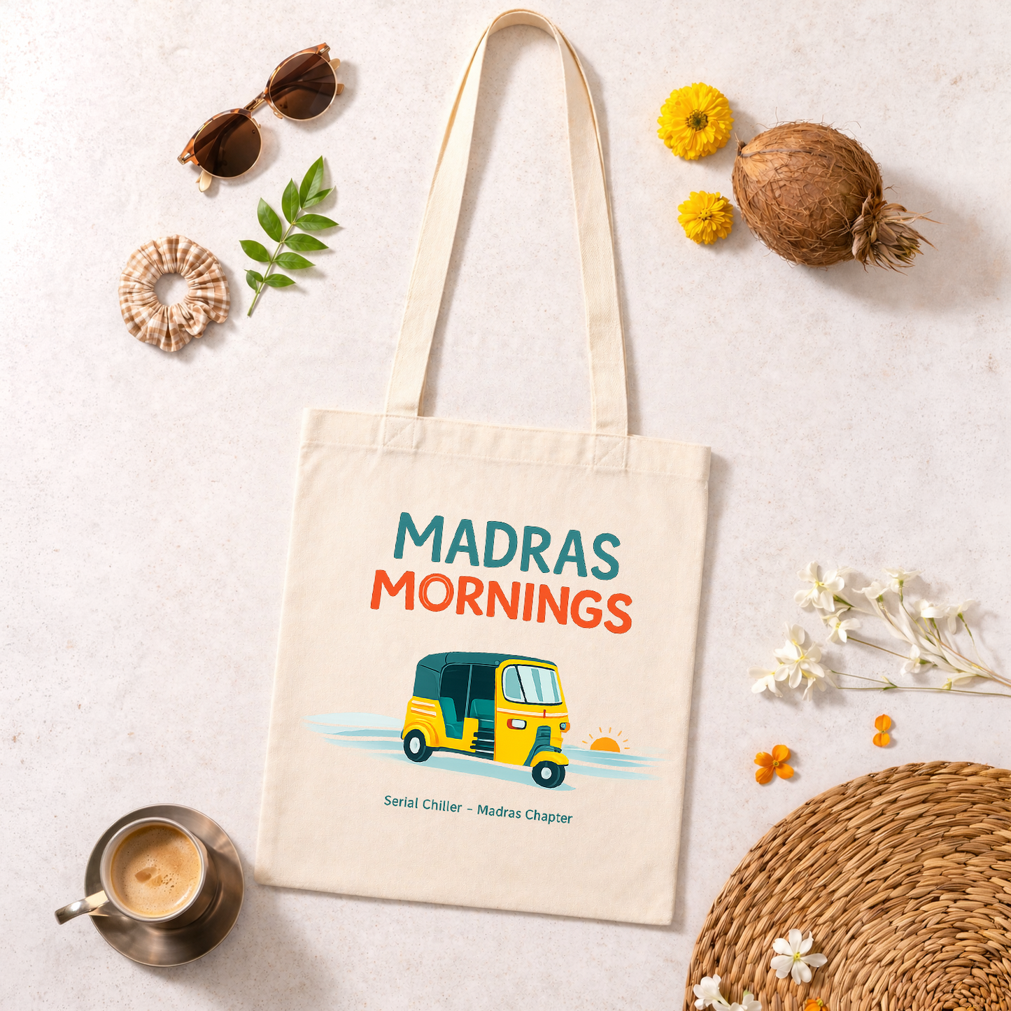 Madras Mornings – Tote