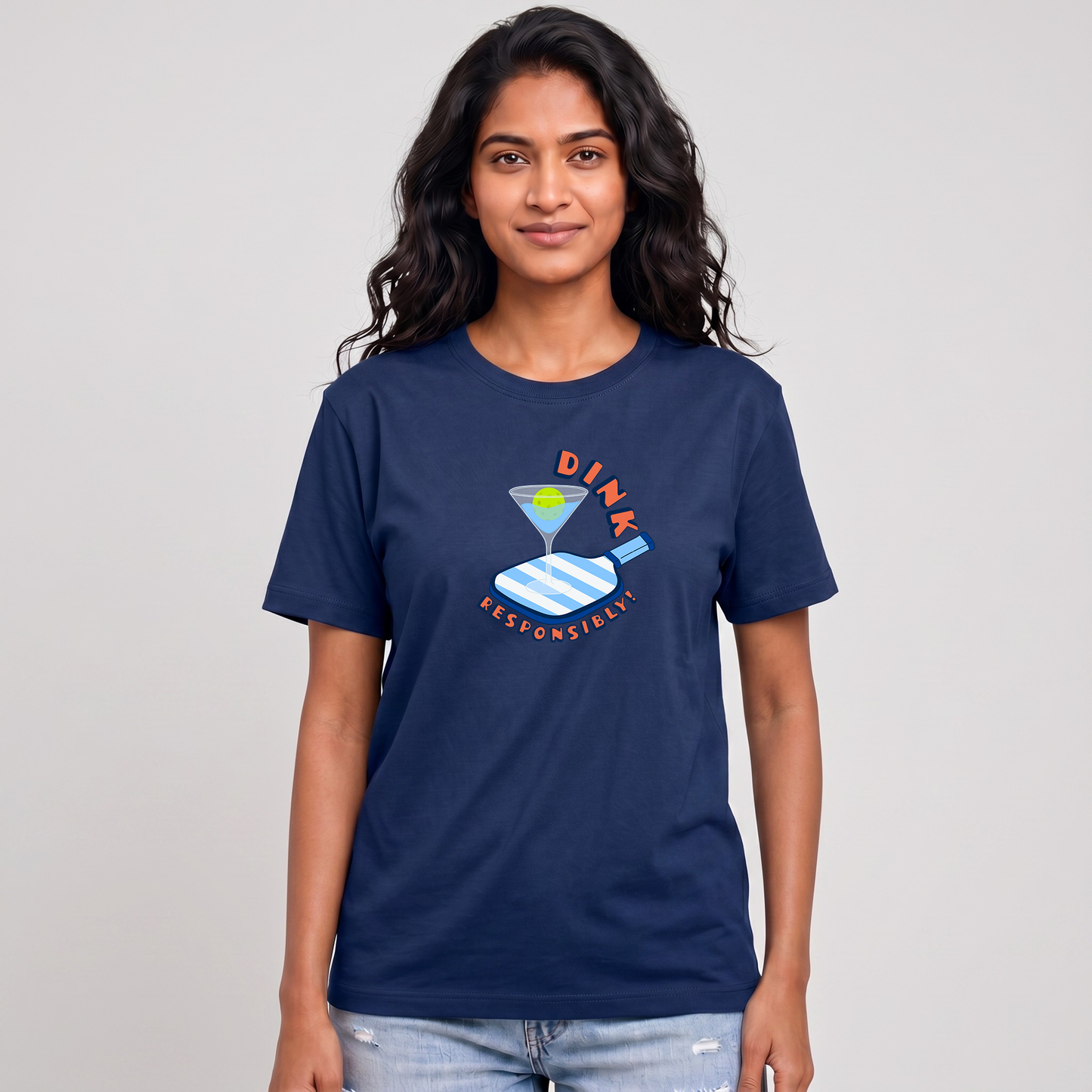 Dink Responsibly-COUPLE TEE