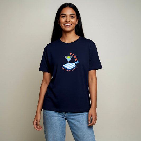 Dink Responsibly-COUPLE TEE