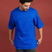 Royal Blue optical wash Men detail