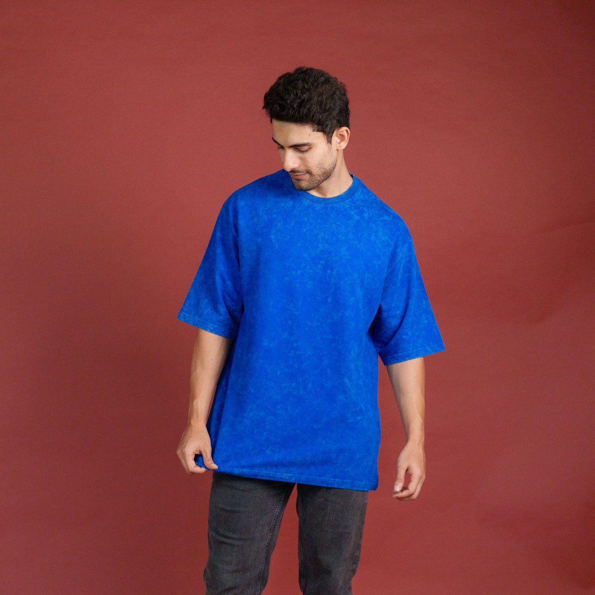 Royal Blue optical wash Men model