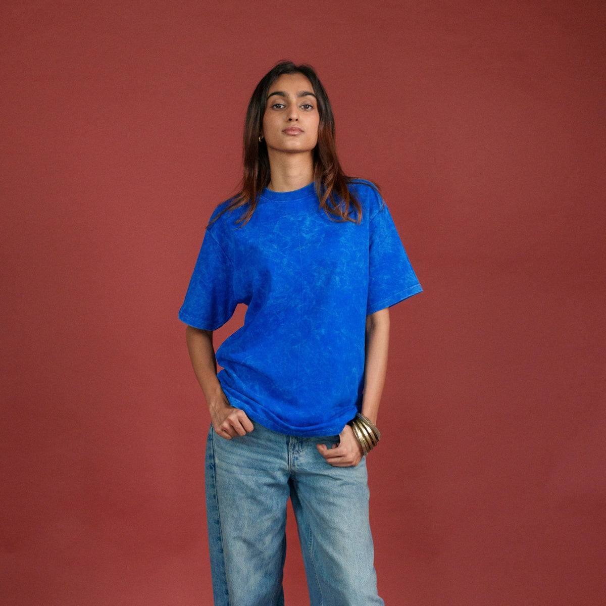 Royal Blue optical wash Women model