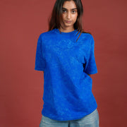 Royal Blue optical wash Women detail