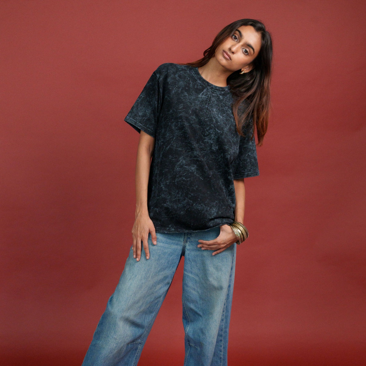 Black optical wash Women model