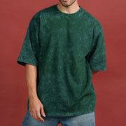 Bottle Green optical wash Men detail