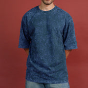 Navy Blue optical wash Men detail
