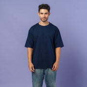 Midnight Navy relaxed fit Men model