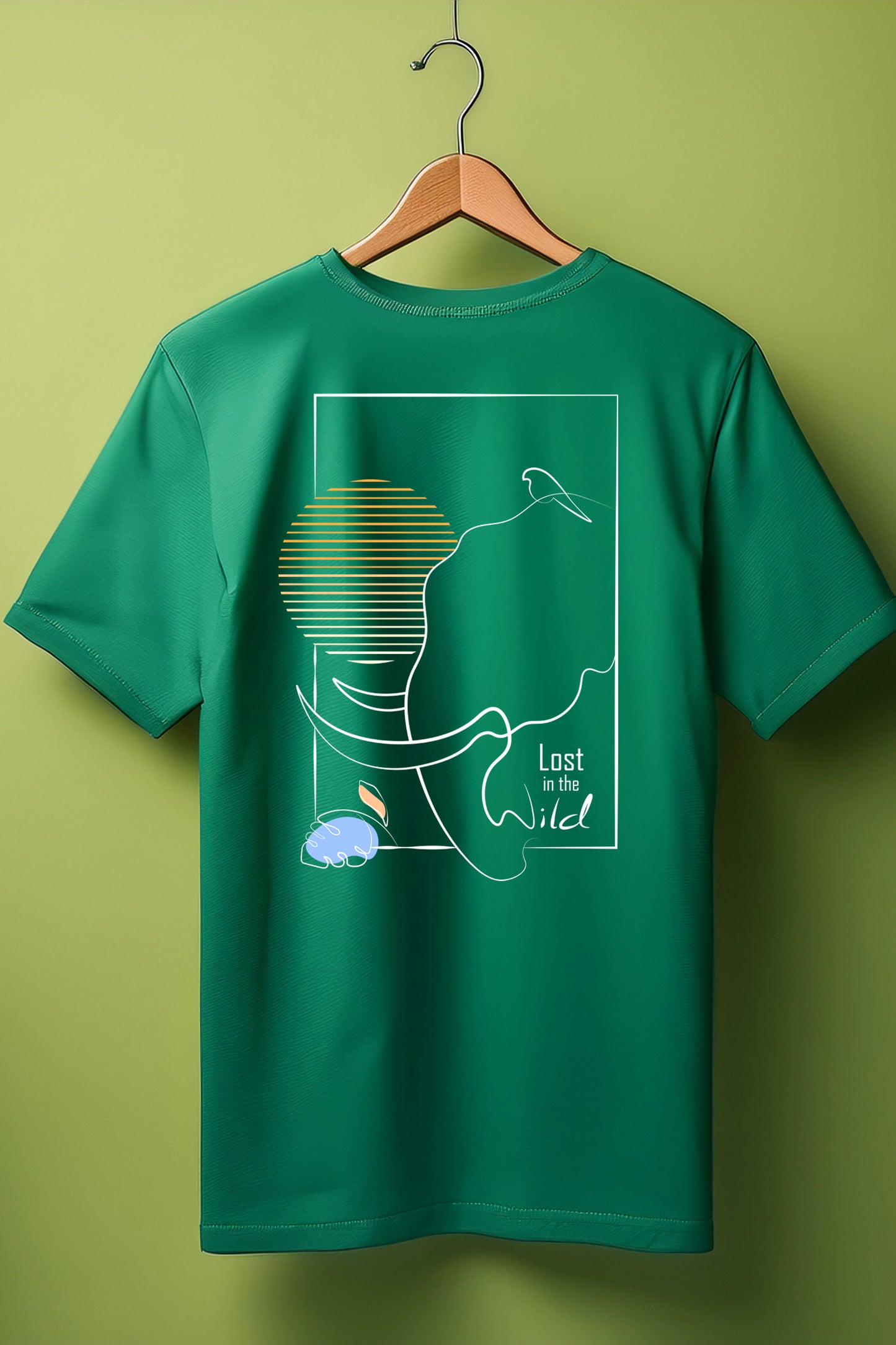 LOST IN THE WILD-FOREST-COUPLE TEE