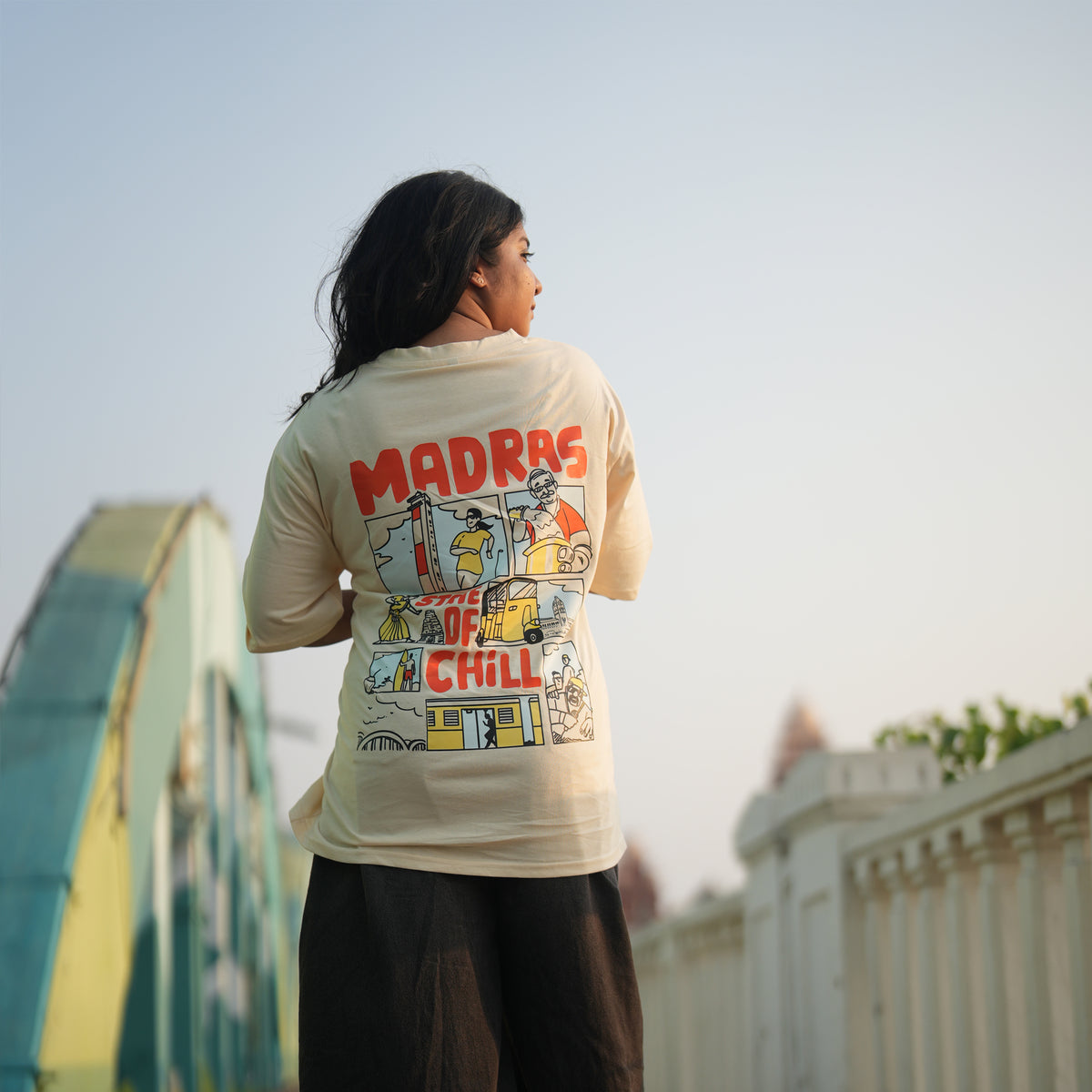 Madras State Of Chill-Women-Cream