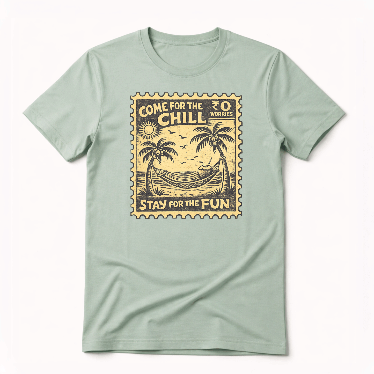 Come For The Chill Stay For The Fun-COUPLE TEE