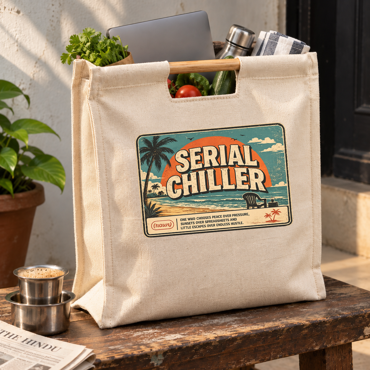 Serial Chiller Katta Pai front view