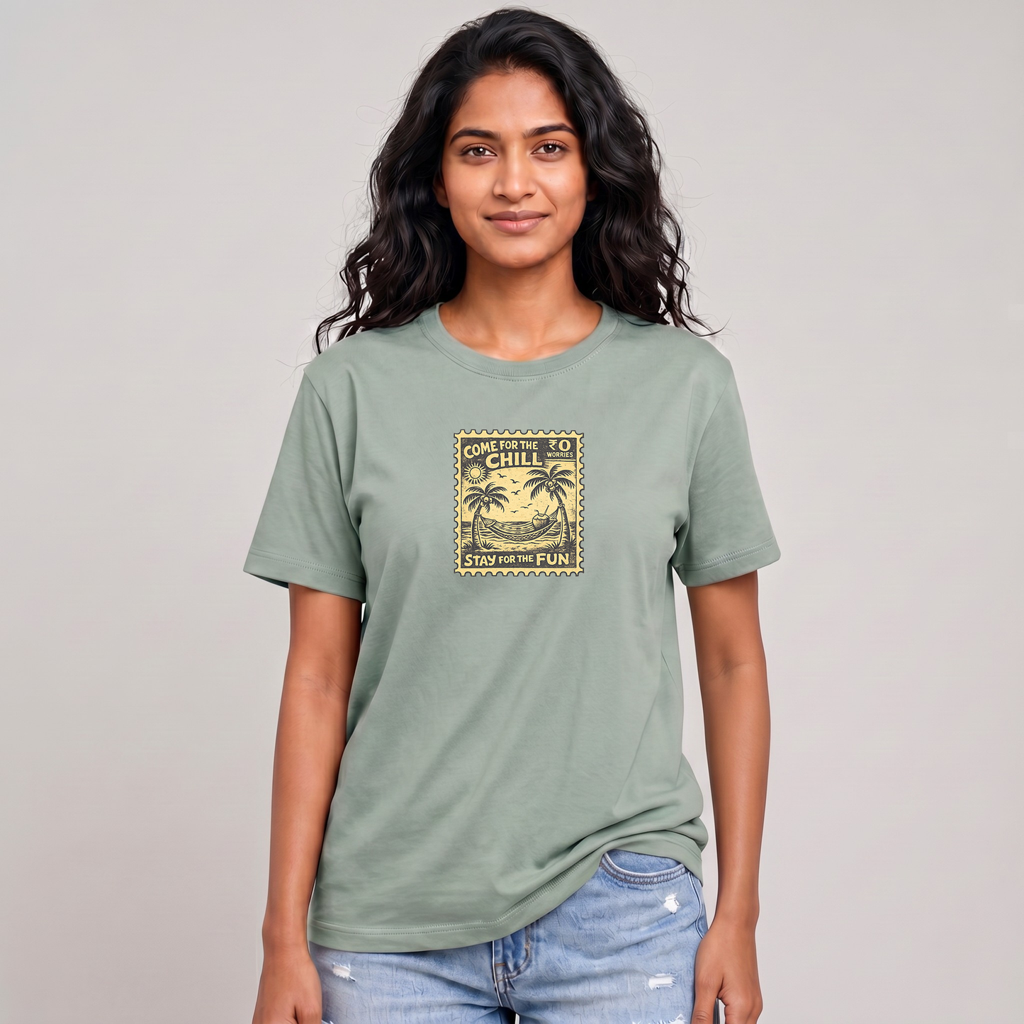 Come For The Chill Stay For The Fun-COUPLE TEE