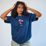 DND printed tee women