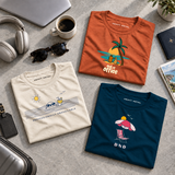Work Can Wait Pack of 3 Printed Tees